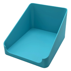 Sachet Box offen — frontal bajo, vista libre