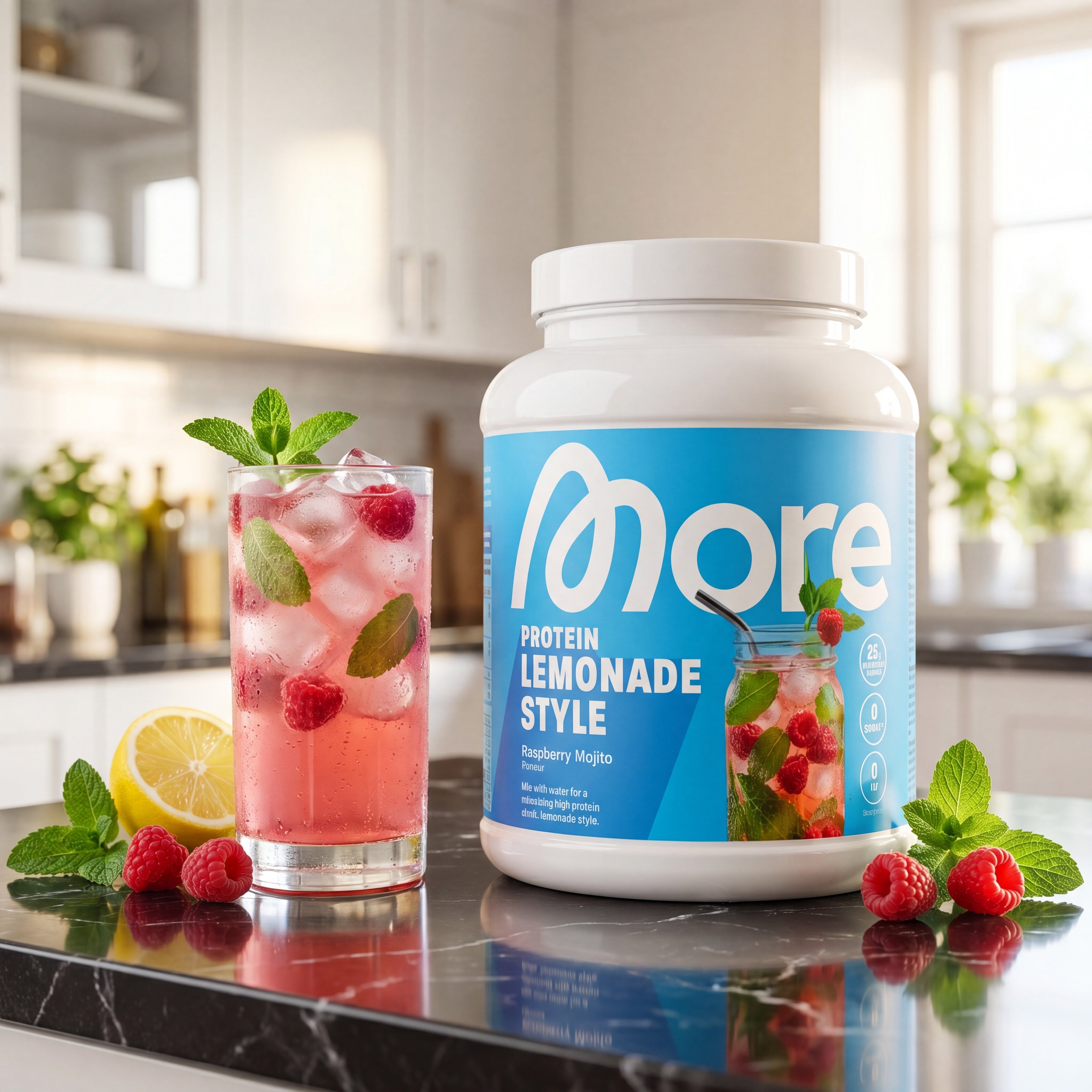 Raspberry Mojito Clear Protein Dose