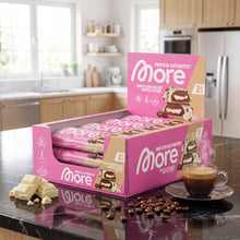 Satisbites White Chocolate Coffee Lover – Proteinriegel mit Schokoladenüberzug von More Nutrition