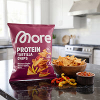 Protein Tortilla Chips Western Style – tortilla chips ad alto contenuto proteico al forno di More Nutrition