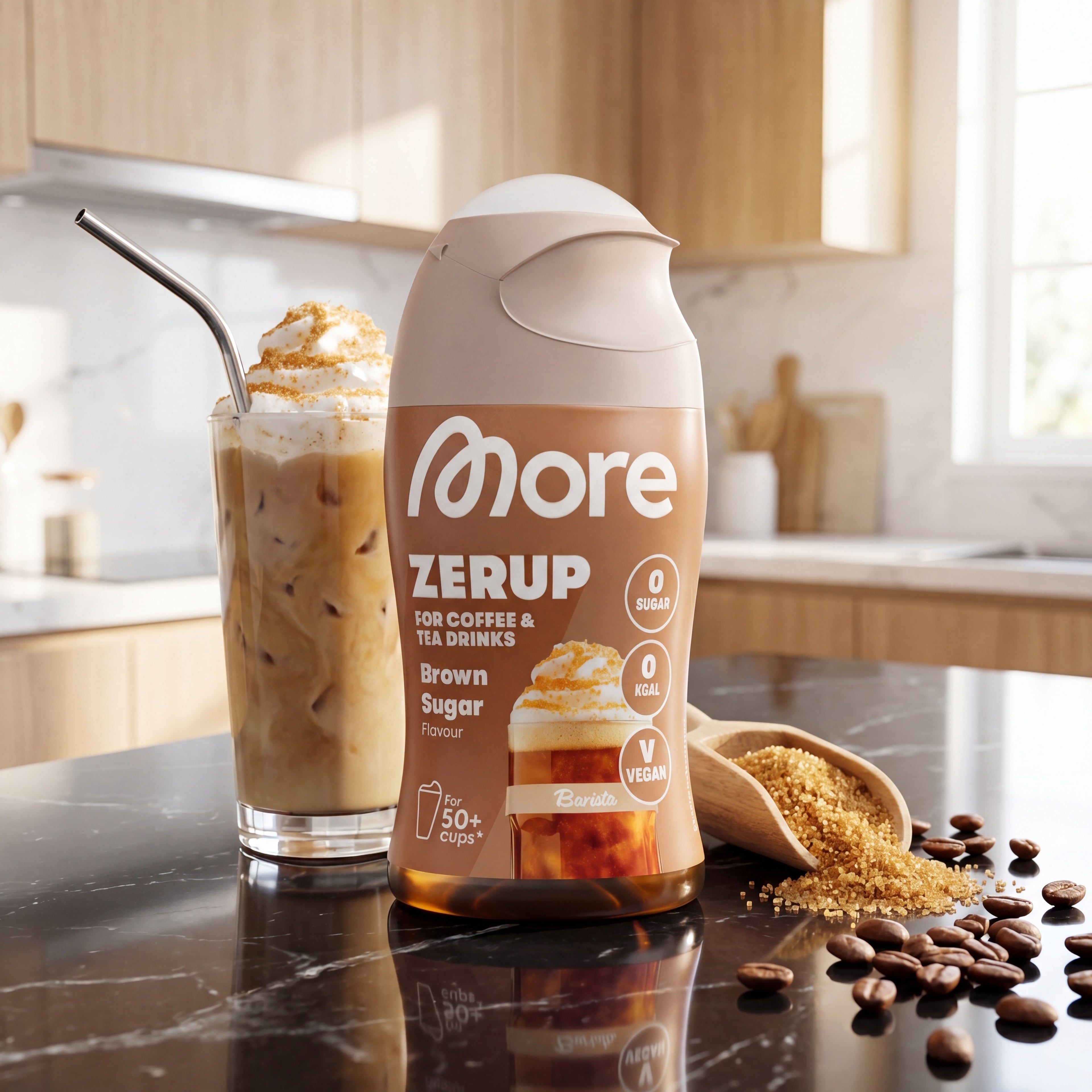 Barista Zerup Brown Sugar – syrup bottle