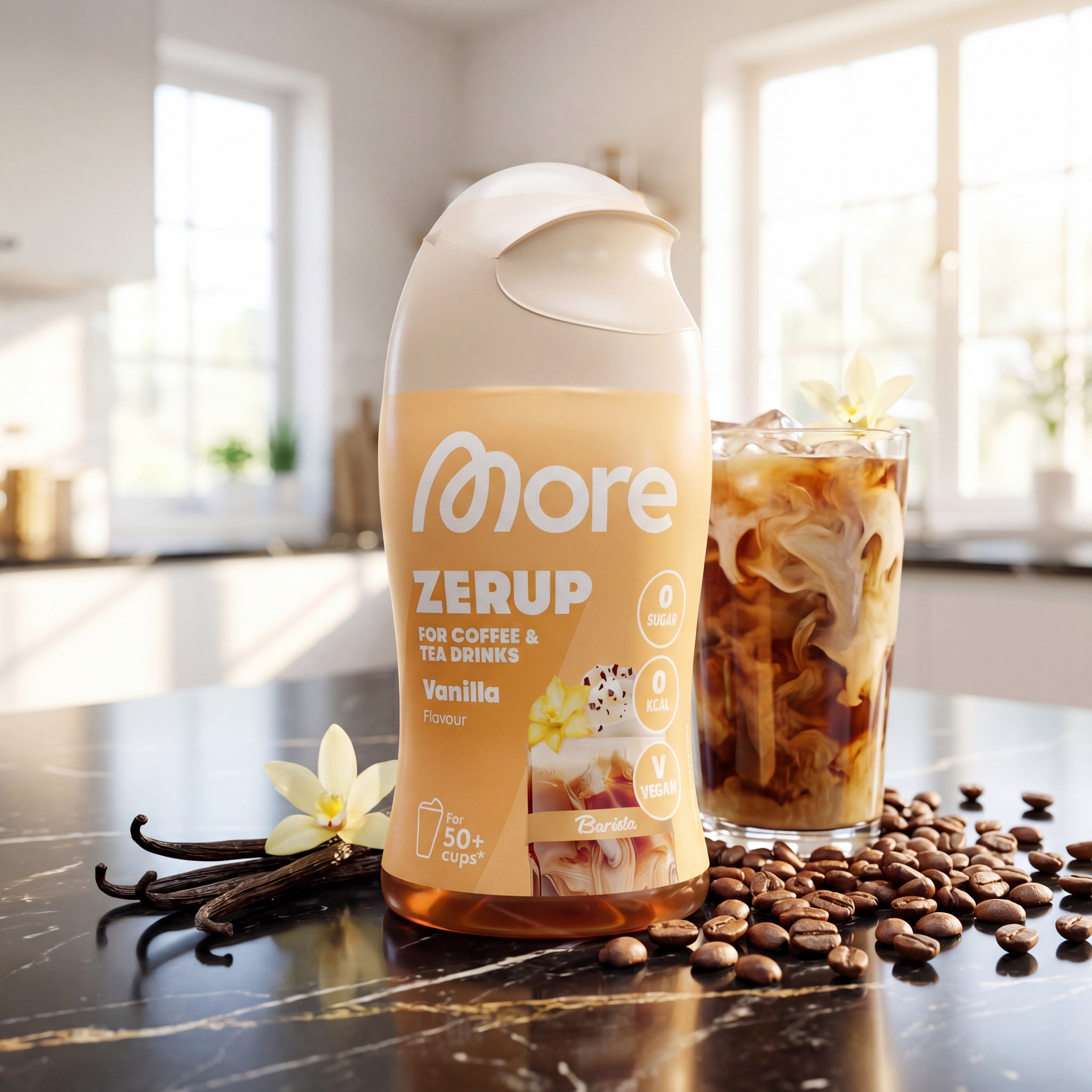 Zerup Vanilla – Getränkesirup ohne Zucker