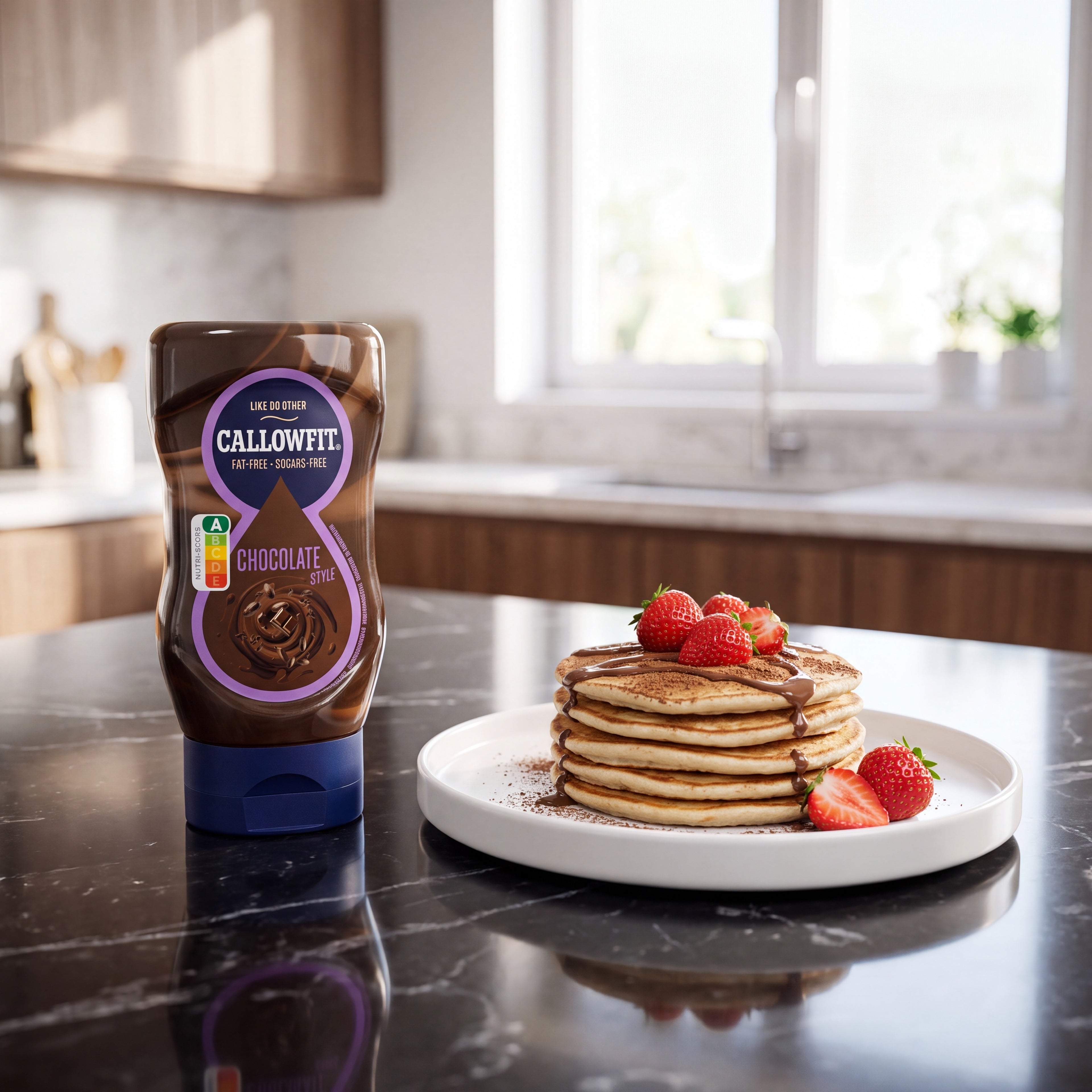 Callowfit Chocolate – salsa ipocalorica senza zuccheri aggiunti