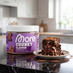 Chunky Flavour Fudge Brownie – flavour powder tin von More Nutrition