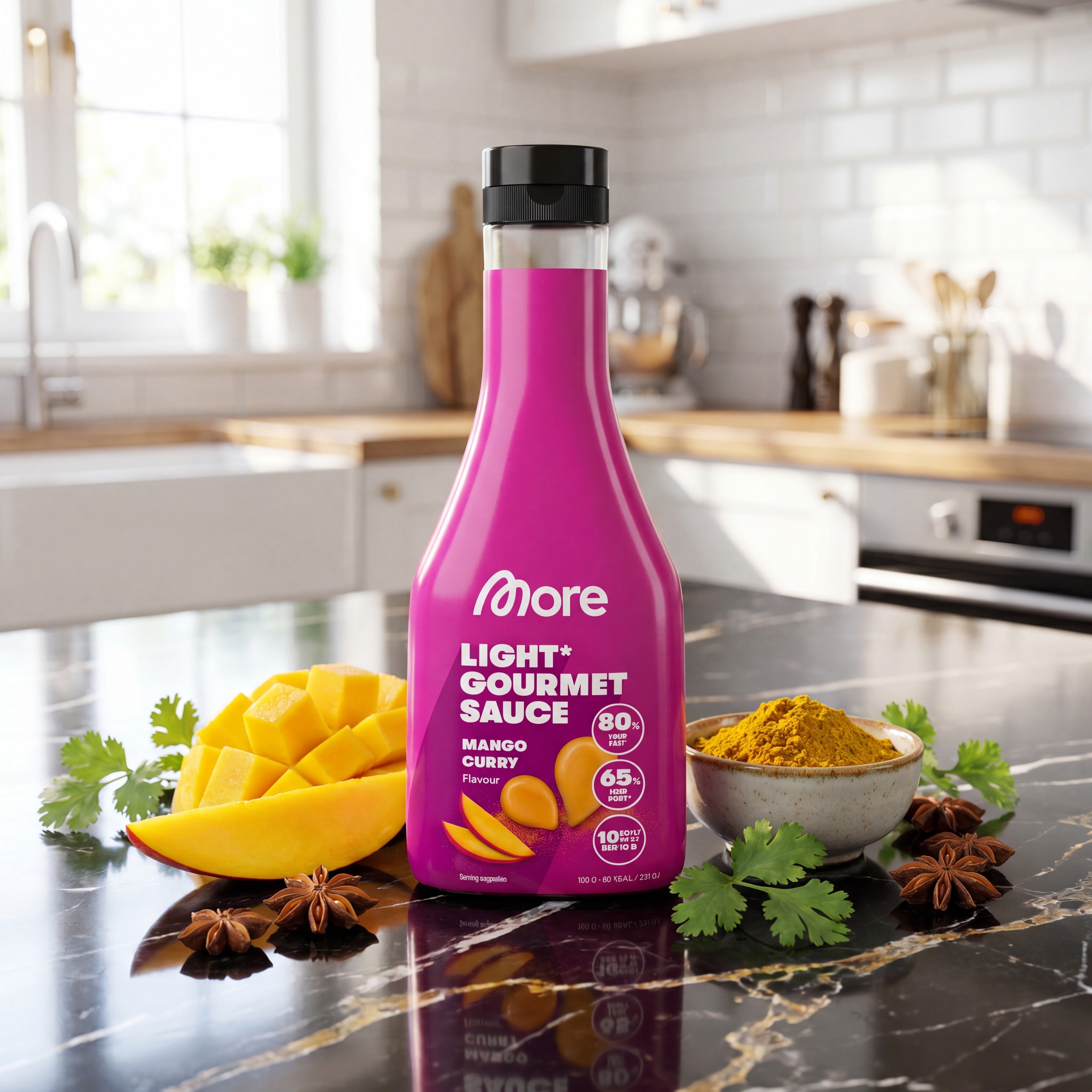 Light Sauce Mango Curry – salsa gourmet ipocalorica