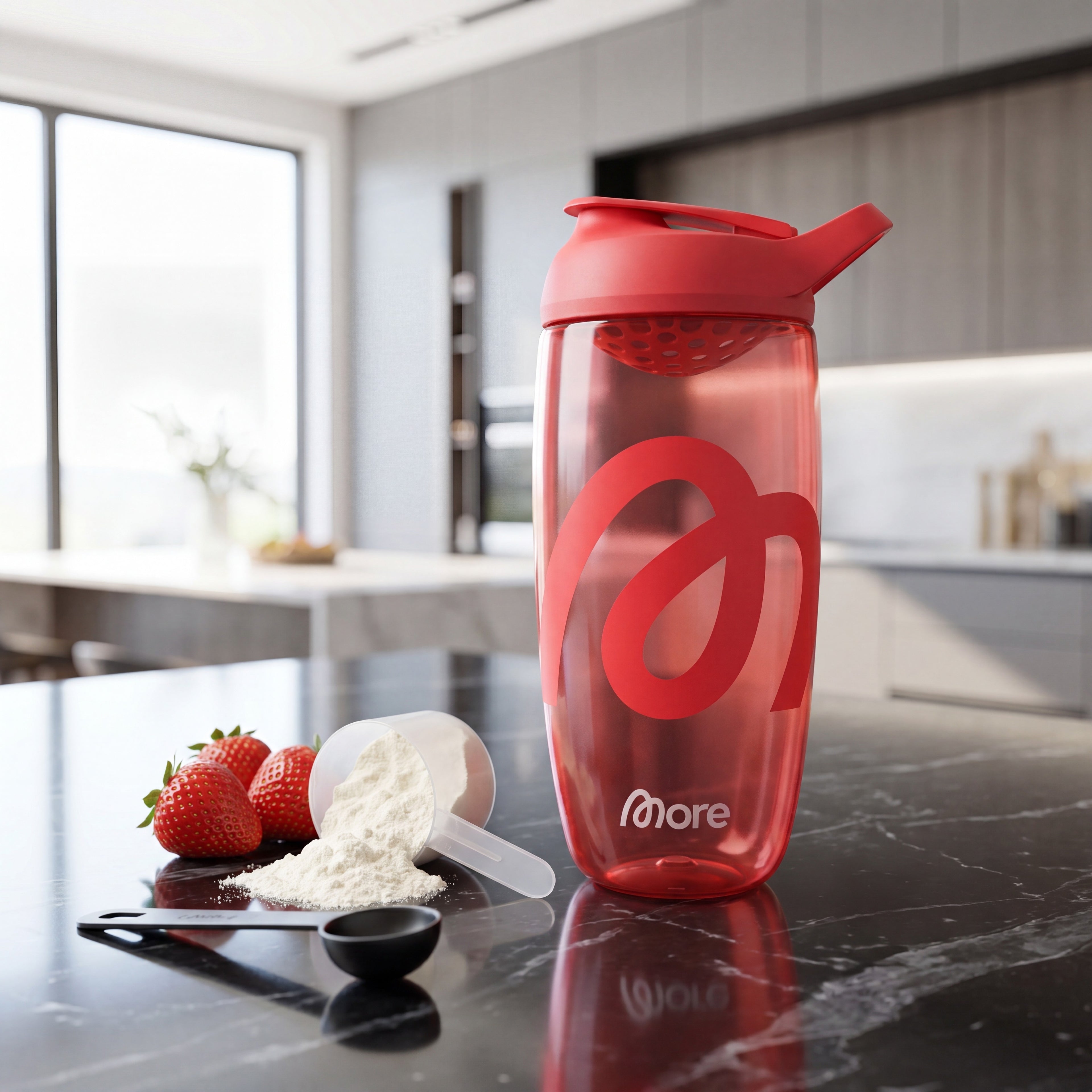 More Shaker Red – borraccia fitness