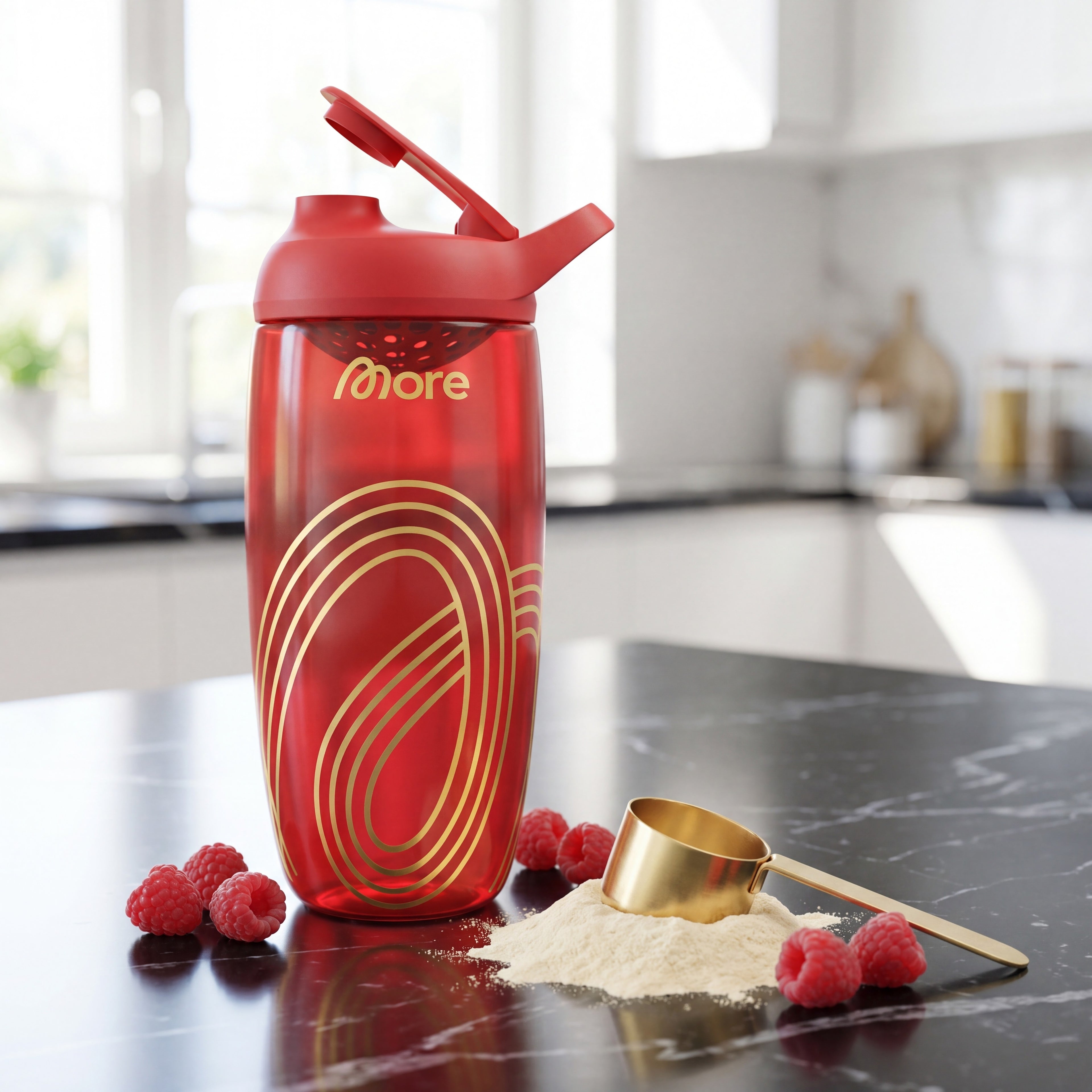 More Premium agitador FIBO Red Gold