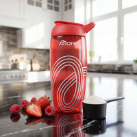 More Premium shaker FIBO Red Silver