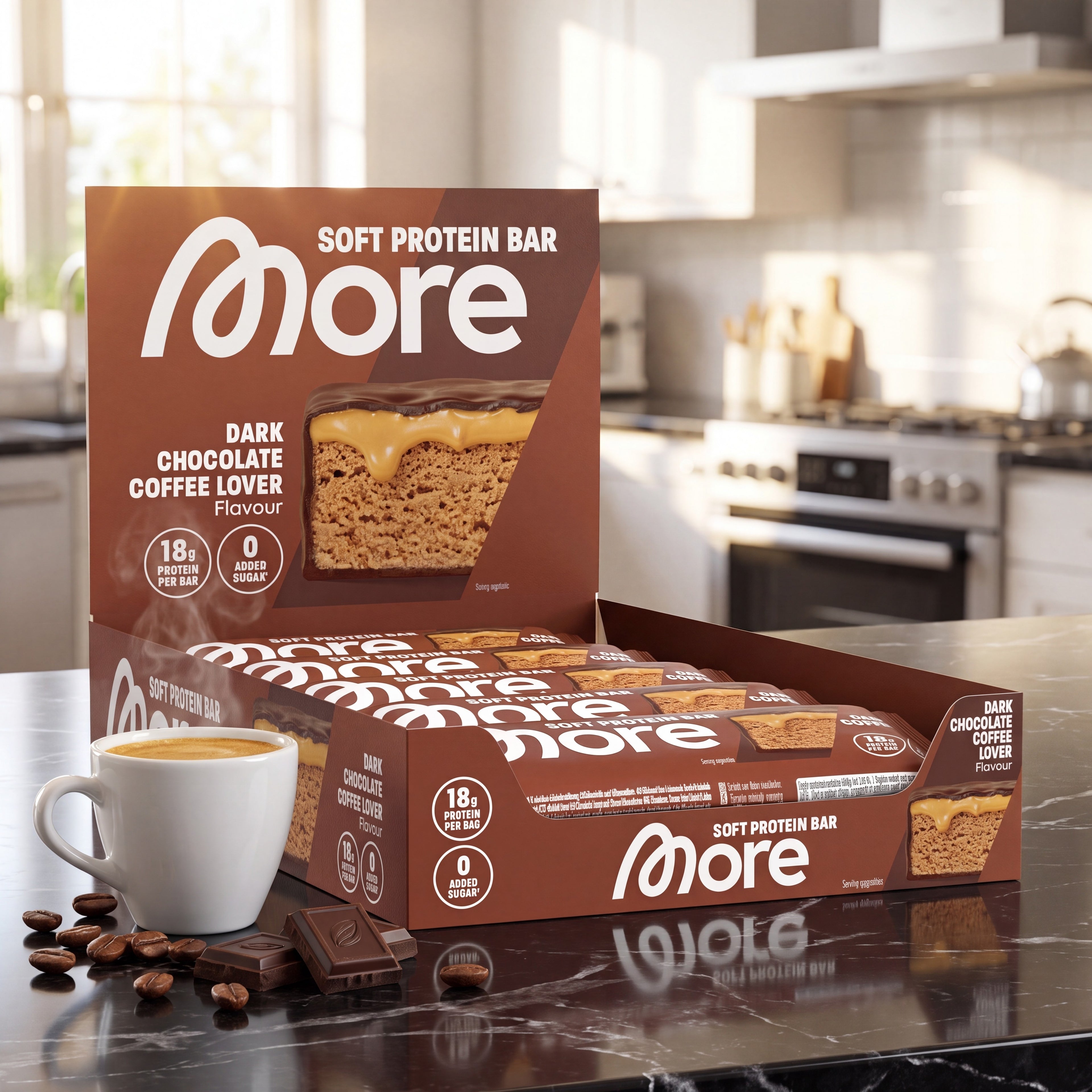 Protein Bar Dark Chocolate Coffee Lover – Proteinriegel