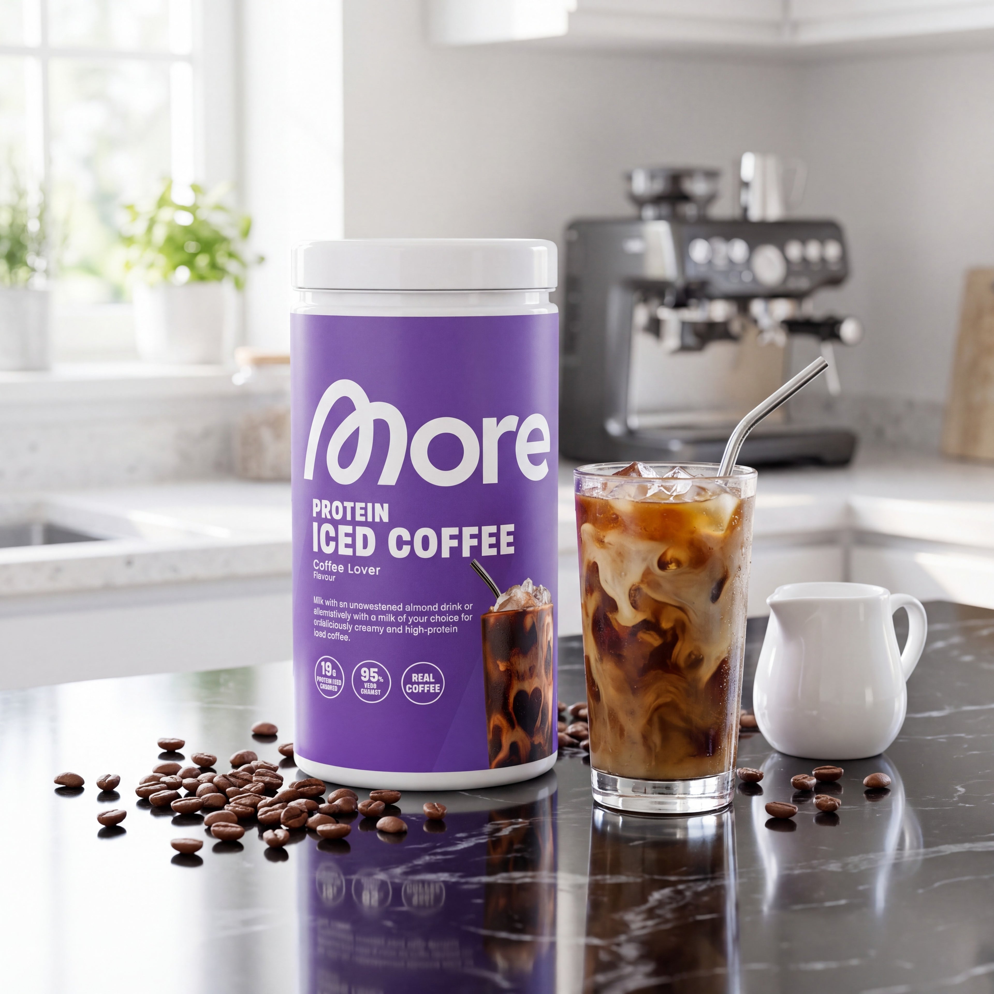 Protein Iced Coffee Coffee Lover – caffè freddo whey in lattina 500 g