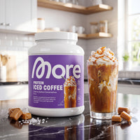 Protein Iced Coffee Creamy Salted Caramellow [aiimg322]