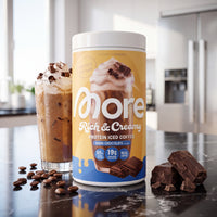 Rich & Creamy Protein Iced Coffee Dark Chocolate [aiimg351]
