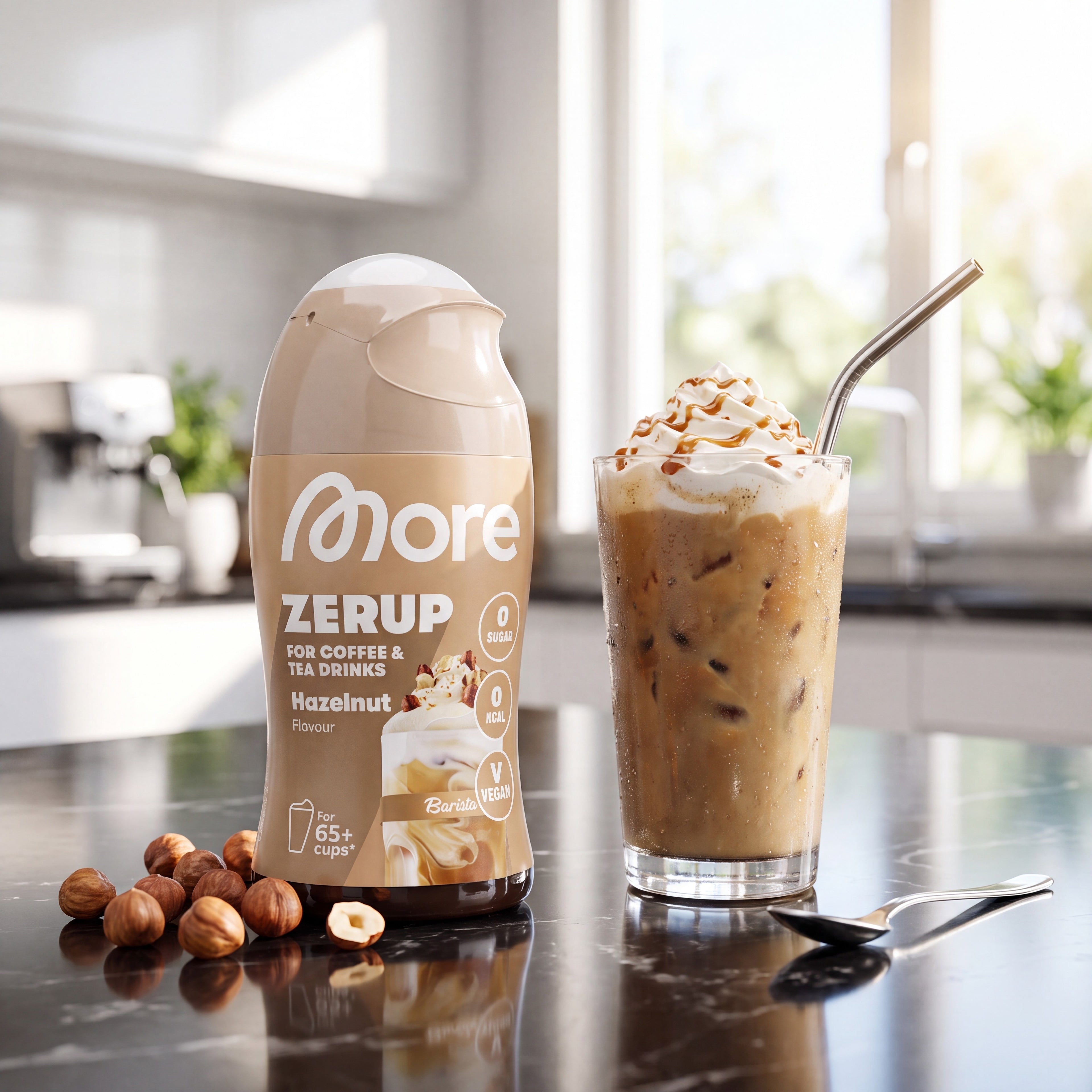 Zerup Hazelnut – sirope para bebidas sin azúcar