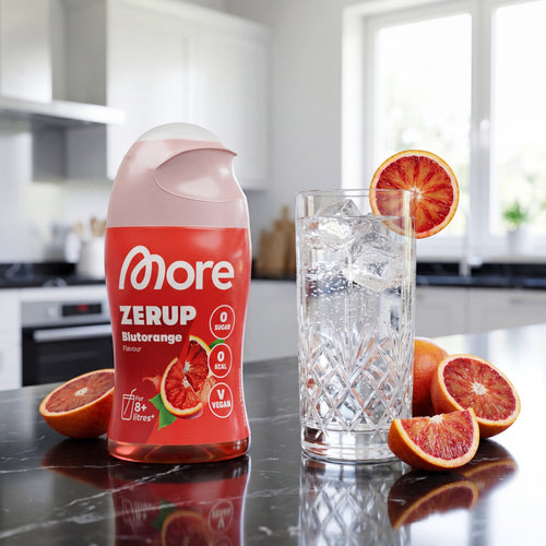 Zerup Blutorange – sciroppo per bevande senza zucchero