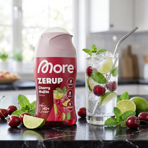 Zerup Cherry Mojito – suikervrije drinksiroop