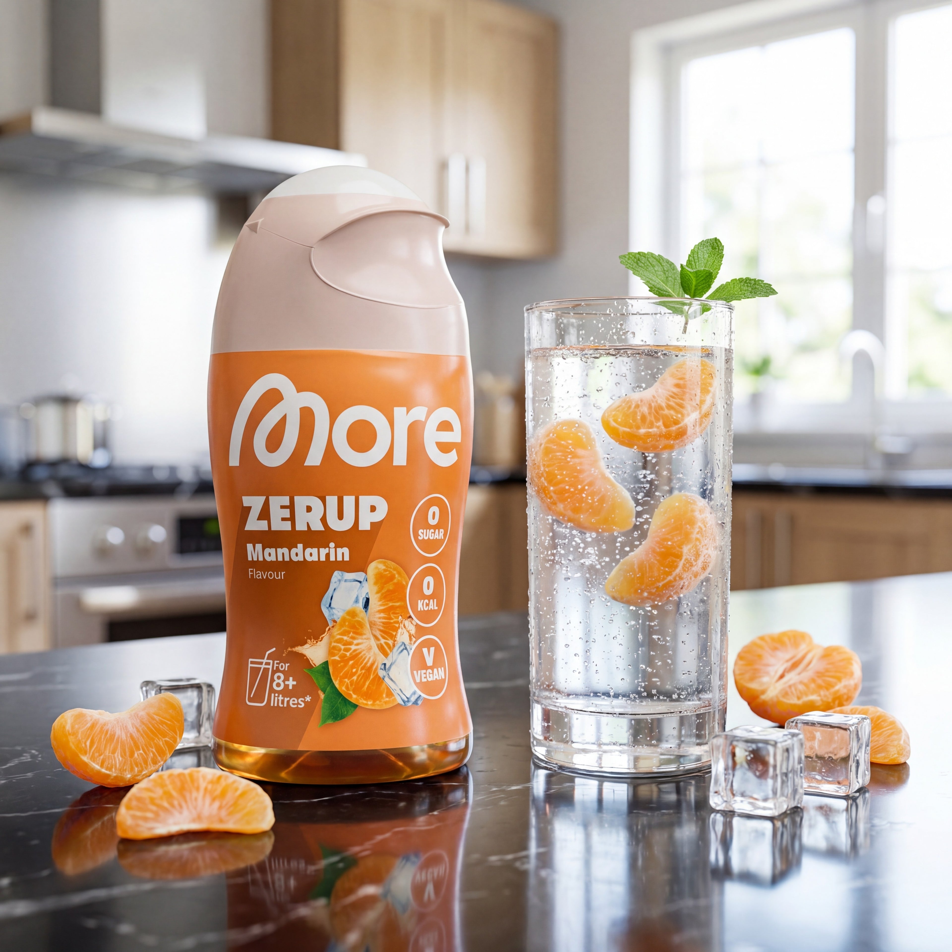 Zerup Mandarin – Getränkesirup ohne Zucker