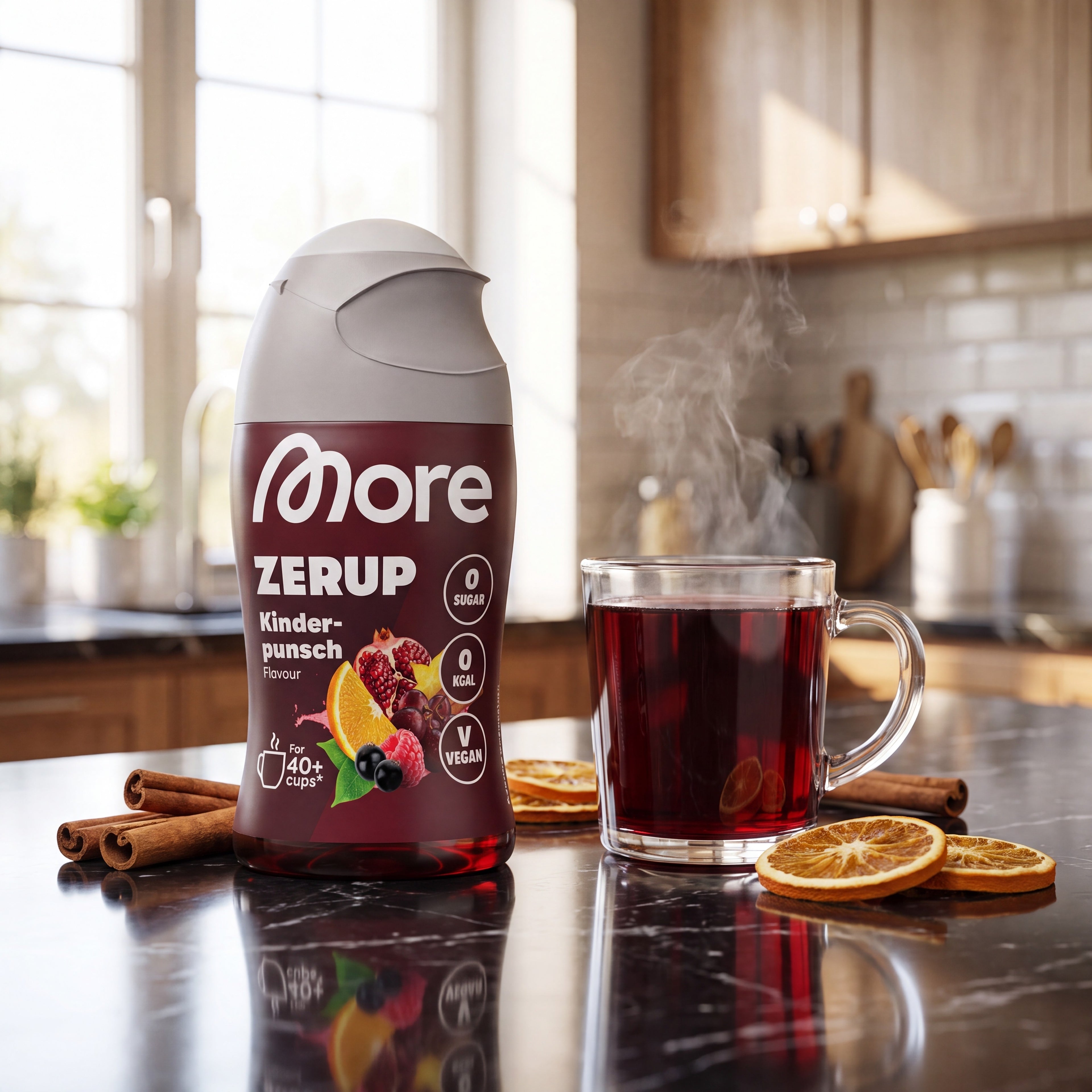 Zerup Kinderpunsch – sirop pour boissons sans sucre