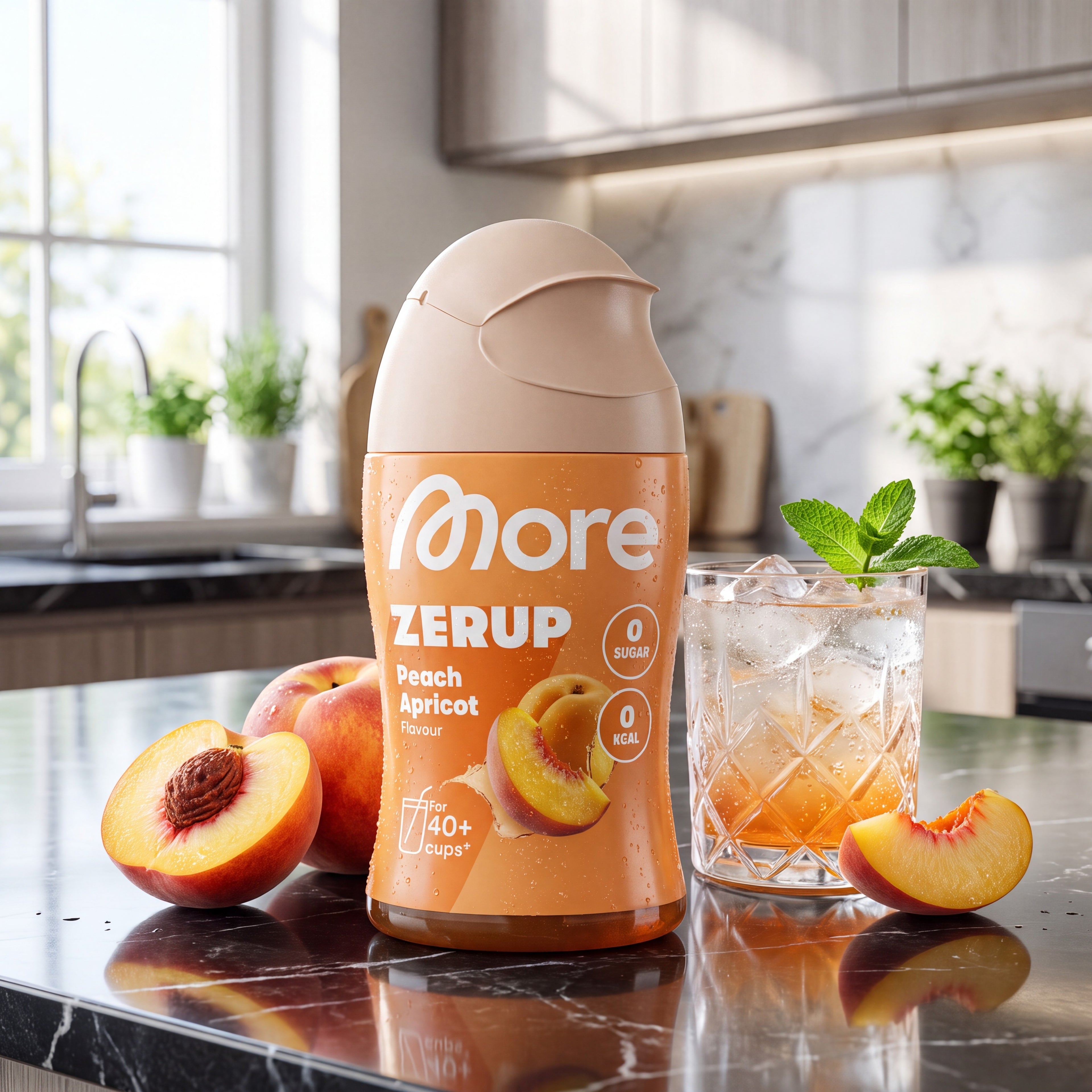 Zerup Peach Apricot – sirope para bebidas sin azúcar