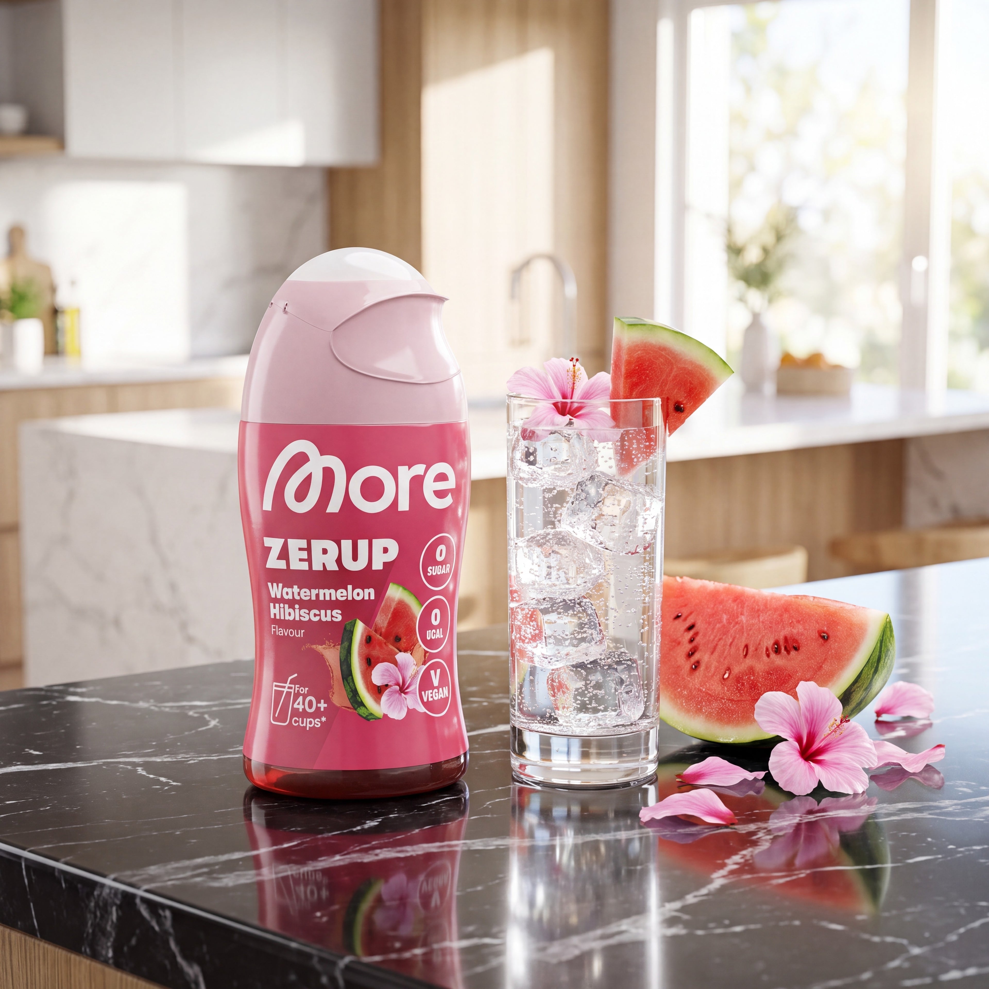 Zerup Watermelon Hibiscus – sirope para bebidas sin azúcar